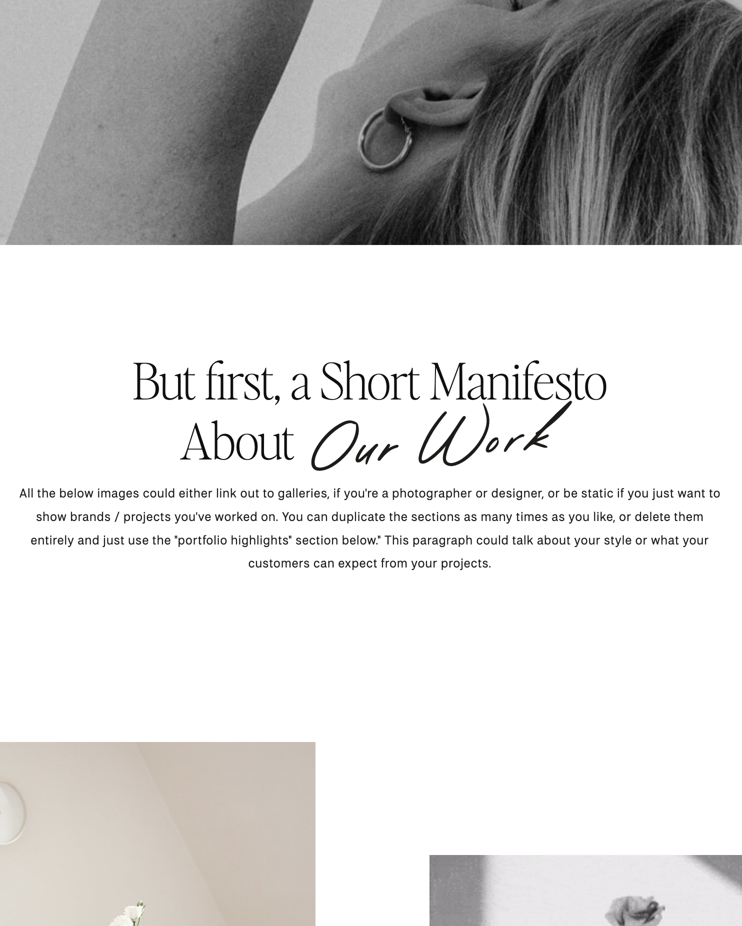 Jen Wagner Co. font pairing Paso Robles and Editor's Note serif font for websites and logos