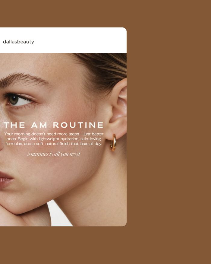 Dallas Instagram post — The AM Routine