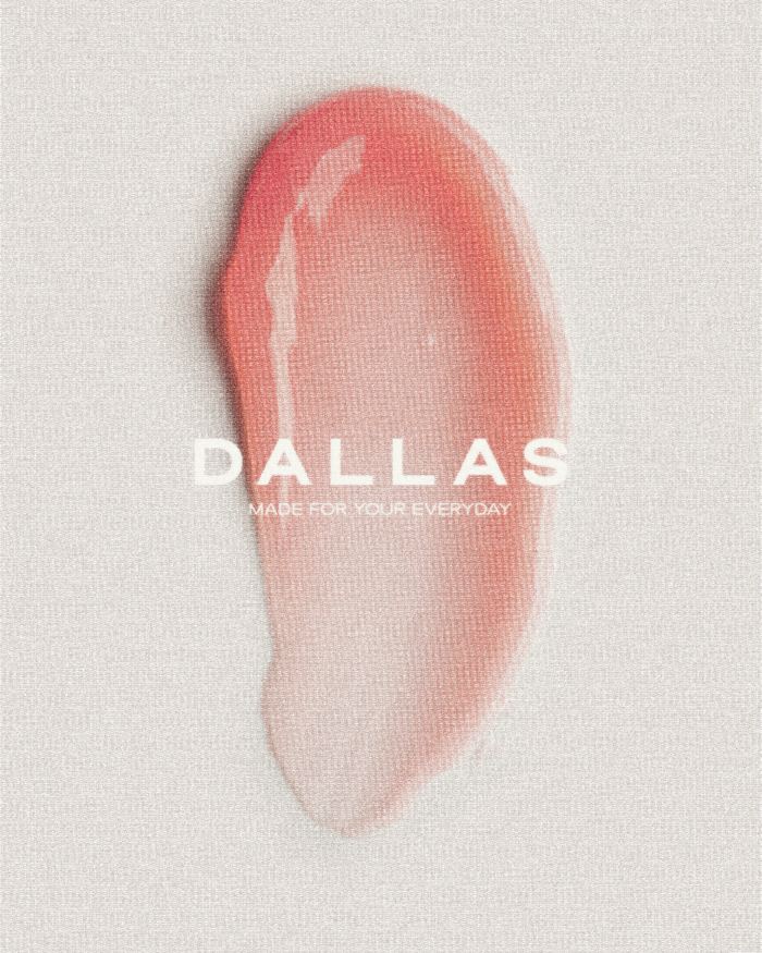 Dallas launch poster — gel texture