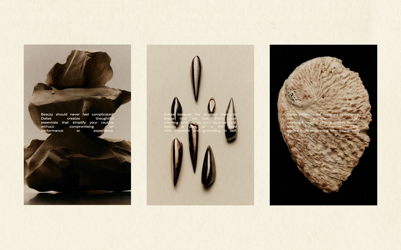 Dallas visual direction moodboard